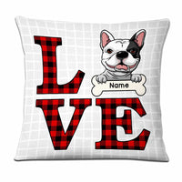 Personalized Love Dog  Pillow DB32 30O47 thumb 1