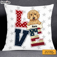 Personalized Love Dog Pillow AP292 87O60 (Insert Included) thumb 1