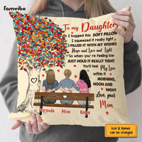 Personalized Daughter Love Tree Pillow FB22 67O60 thumb 1