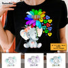 Personalized Mom Grandma Elephant T Shirt AP33 30O60 1