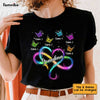 Personalized Grandma Infinity Heart T Shirt AG143 95O34 1