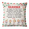 Personalized Mom Grandma Letter Christmas Pillow OB24 95O57 1