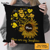 Personalized Mom Grandma Little Sunshine Pillow MR261 95O34 1