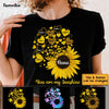 Personalized Grandma Sunflower Little Sunshine T Shirt MR261 95O34 1