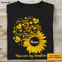 Personalized Grandma Sunflower Little Sunshine T Shirt MR261 95O34 thumb 1
