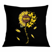 Personalized Mom Grandma Sunflower Pillow AP21 95O36 thumb 1