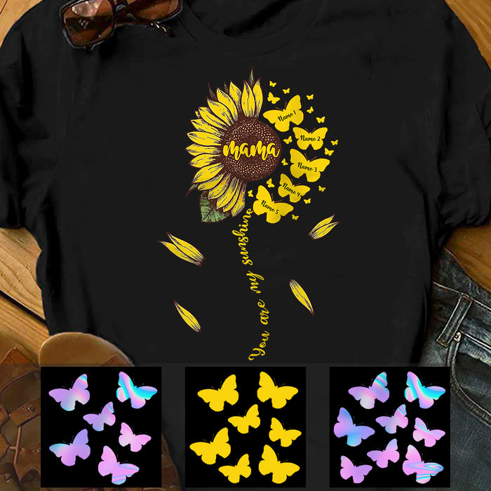Personalized Grandma Sunflower T Shirt AP21 95O36 1