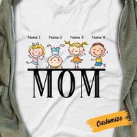 Personalized Mom Grandma T Shirt MR82 23O53 thumb 1