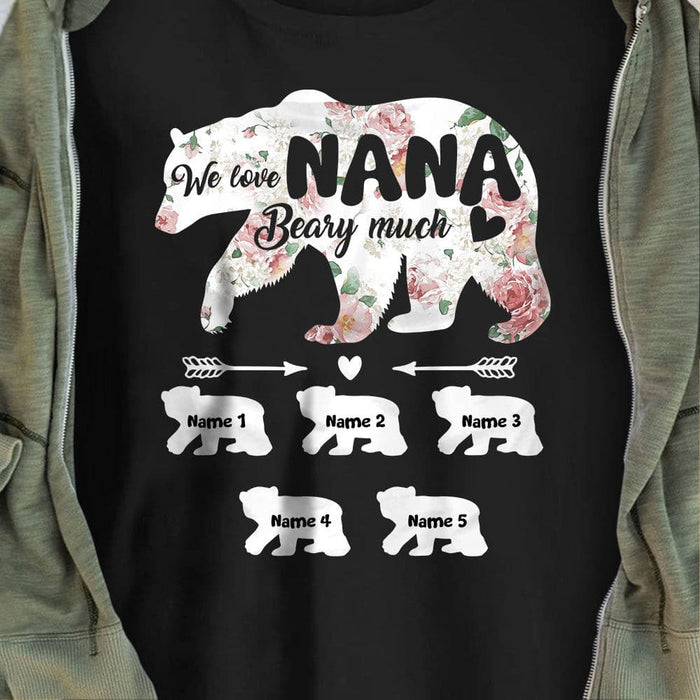 Personalized Nana Bear T Shirt JN164 85O58 1