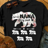 Personalized Nana Bear T Shirt JN164 85O58 thumb 1