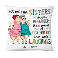 Personalized Old Friends You And I Are Sisters Pillow DB53 23O58 thumb 1