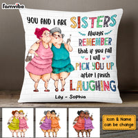 Personalized Old Friends You And I Are Sisters Pillow DB53 23O58 thumb 1