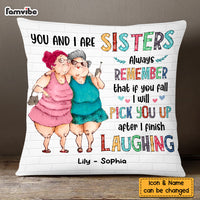 Personalized Old Friends You And I Are Sisters Pillow DB53 23O58 thumb 1