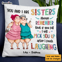 Personalized Old Friends You And I Are Sisters Pillow DB53 23O58 thumb 1