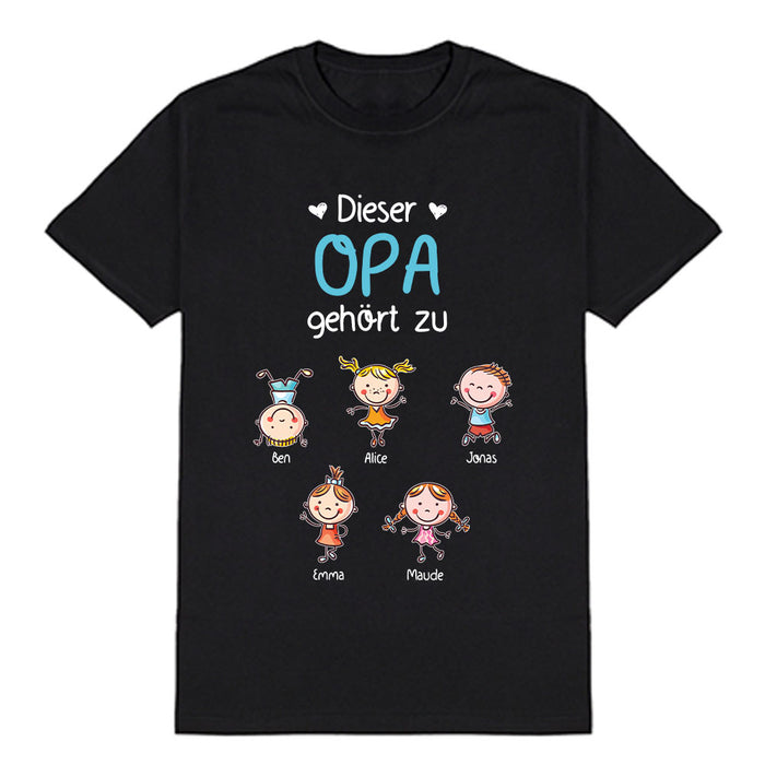 Personalized Oma German Grandma Belongs T Shirt AP87 67O57 1