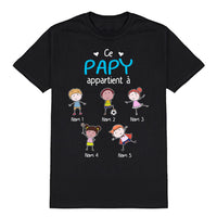 Personalized Mamie French Grandma Belongs T Shirt AP82 73O58 thumb 1