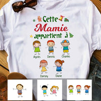 Personalized Papy Mamie French Grandma Grandpa Belongs T Shirt MY32 81O34 thumb 1