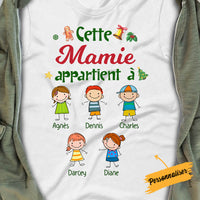 Personalized Papy Mamie French Grandma Grandpa Belongs T Shirt MY32 81O34 thumb 1