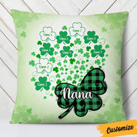 Personalized Patrick's Day Mom Grandma Pillow JR73 23O36 thumb 1