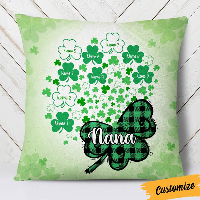 Personalized Patrick's Day Mom Grandma Pillow JR73 23O36 1
