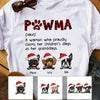 Personalized Pawma Definition Grandma Dog Christmas T Shirt OB232 30O58 1
