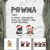 Personalized Pawma Definition Grandma Dog Christmas T Shirt OB232 30O58 thumb 1