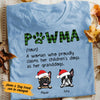 Personalized Pawma Definition Grandma Dog Christmas T Shirt OB232 30O58 1
