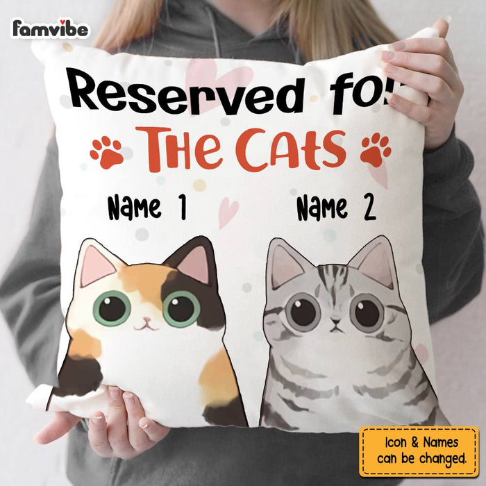 Personalized Reserved For The Cat  Pillow DB51 67O57 (Insert Included) 1