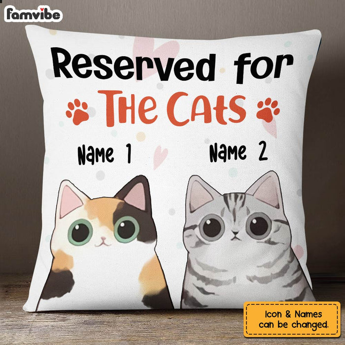 Personalized Reserved For The Cat  Pillow DB51 67O57 (Insert Included) 1