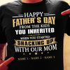 Personalized Step Dad  T Shirt MY212 95O58 1