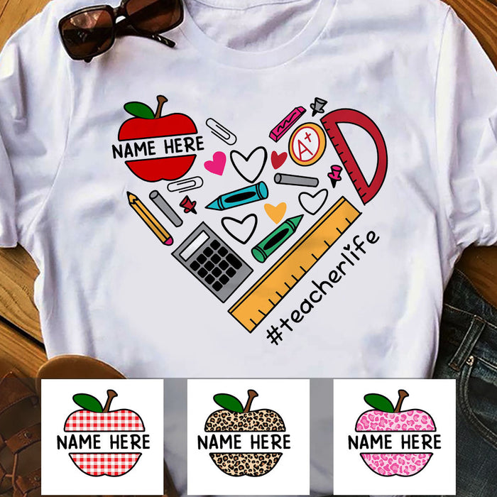 Personalized Teacher T Shirt JN31 26O58 1