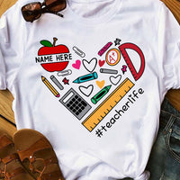 Personalized Teacher T Shirt JN31 26O58 thumb 1
