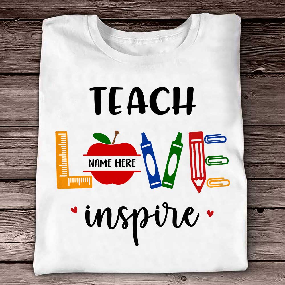 Personalized Teacher T Shirt MY311 26O58