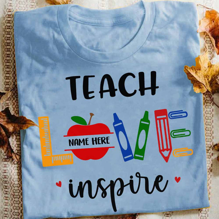 Personalized Teacher T Shirt MY311 26O58 1