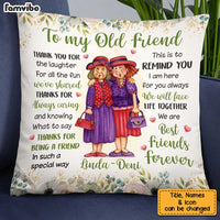 Personalized To My Old Friend Pillow OB241 23O34 thumb 1