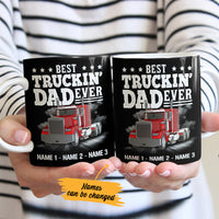 Personalized Trucker Dad Mug DB11 87O36 thumb 1