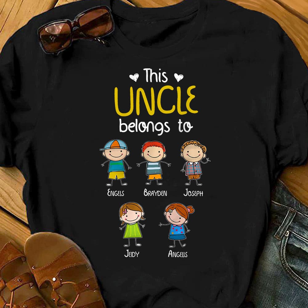 Personalized Uncle  T Shirt MY111 81O34