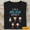 Personalized Abuela Spanish Grandma Belongs T Shirt AP231 67O57 1