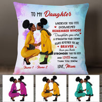 Personalized BWA Granddaughter Daughter Mom Grandma Pillow DB181 26O36 thumb 1