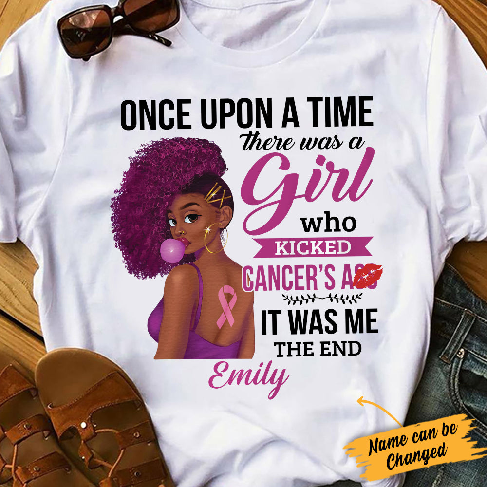 Personalized BWA Breast Cancer The End T Shirt AG254 81O34