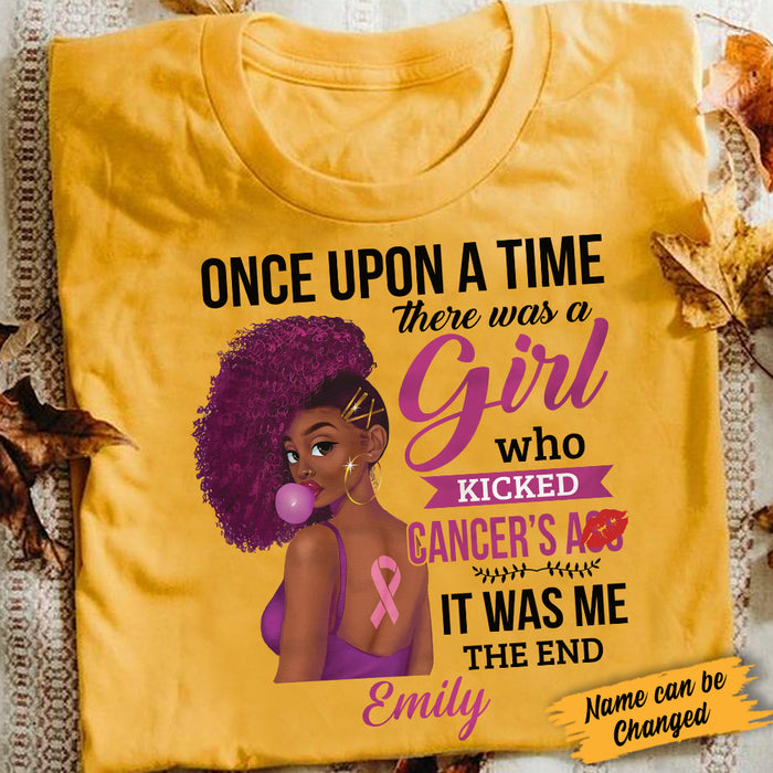 Personalized BWA Breast Cancer The End T Shirt AG254 81O34 1