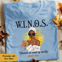 Personalized BWA Wine In Need Of Sanity T Shirt AG312 73O58 thumb 1