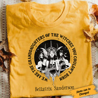 Personalized Daughter Of Witch Halloween White T Shirt JL141 81O34 thumb 1
