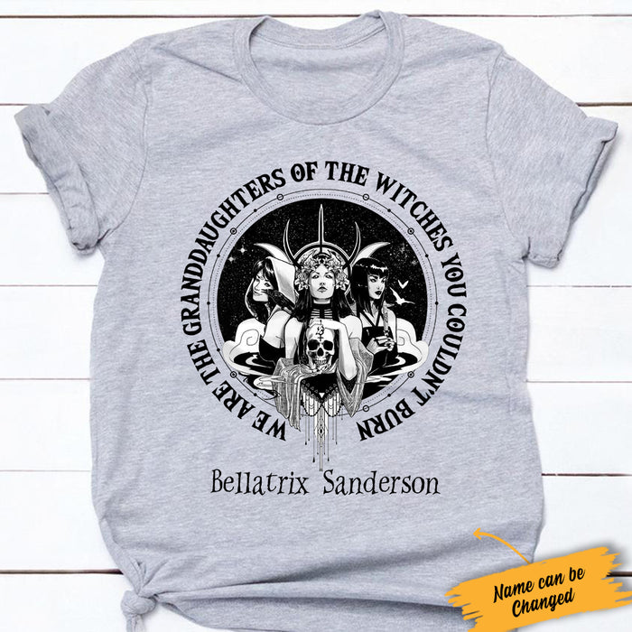 Personalized Daughter Of Witch Halloween White T Shirt JL141 81O34 1