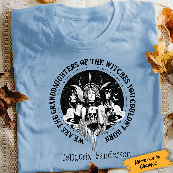 Personalized Daughter Of Witch Halloween White T Shirt JL141 81O34 1