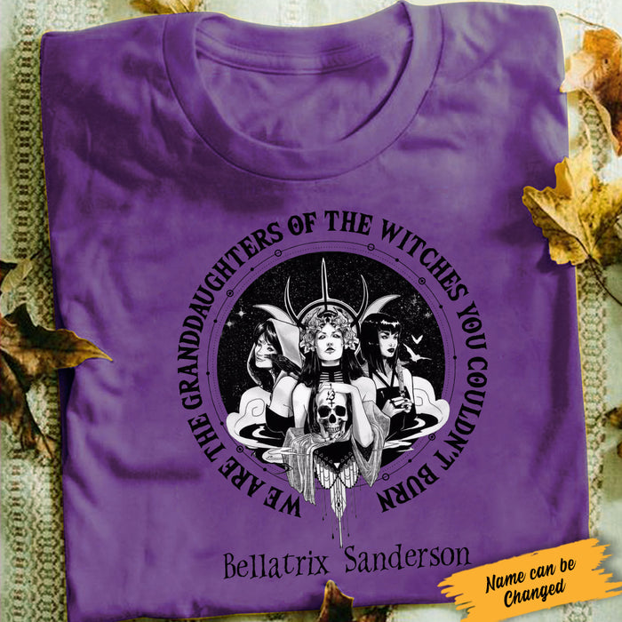 Personalized Daughter Of Witch Halloween White T Shirt JL141 81O34 1