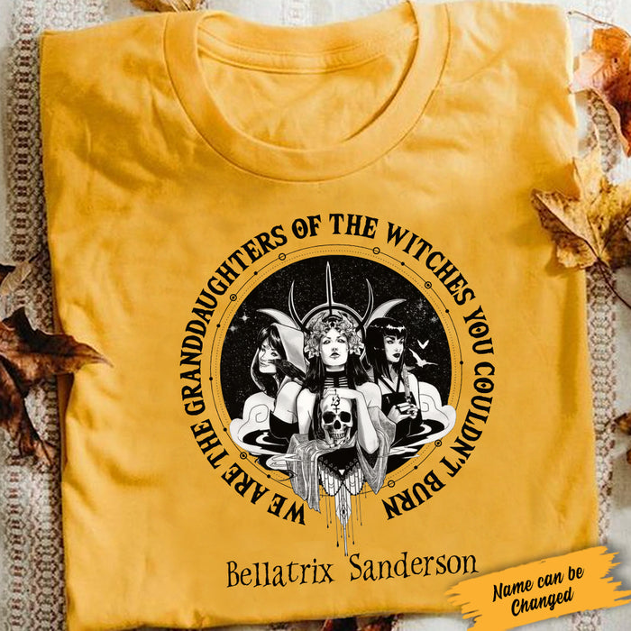 Personalized Daughter Of Witch Halloween White T Shirt JL141 81O34 1
