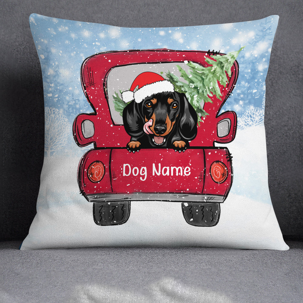 Personalized Dog Christmas Pillow SB301 81O34