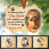 Personalized Dog Memorial In Memory of Our MDF Benelux Ornament NB111 99O60 1