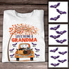 Personalized Fall Halloween Grandma T Shirt JL301 26O36 1